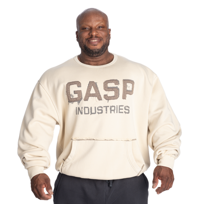 GASP Washed Crewneck Washed Desert