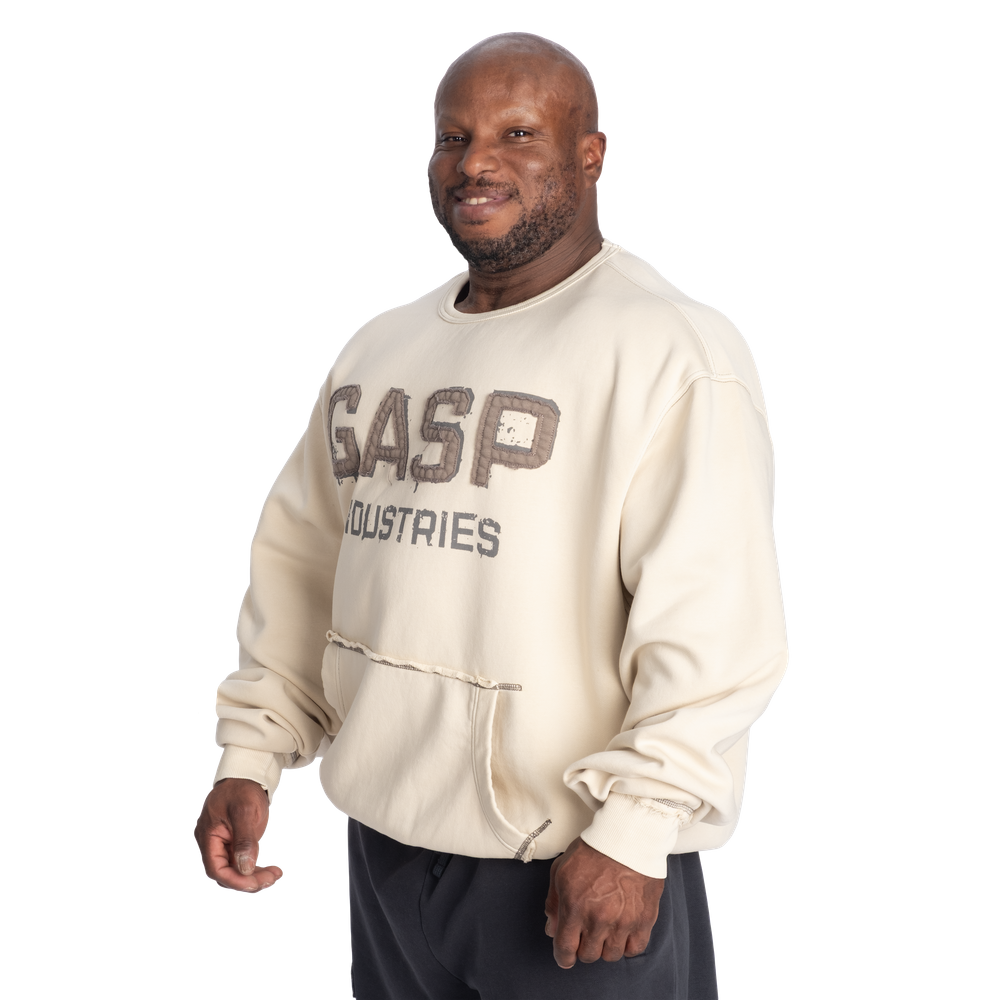 GASP Washed Crewneck Washed Desert