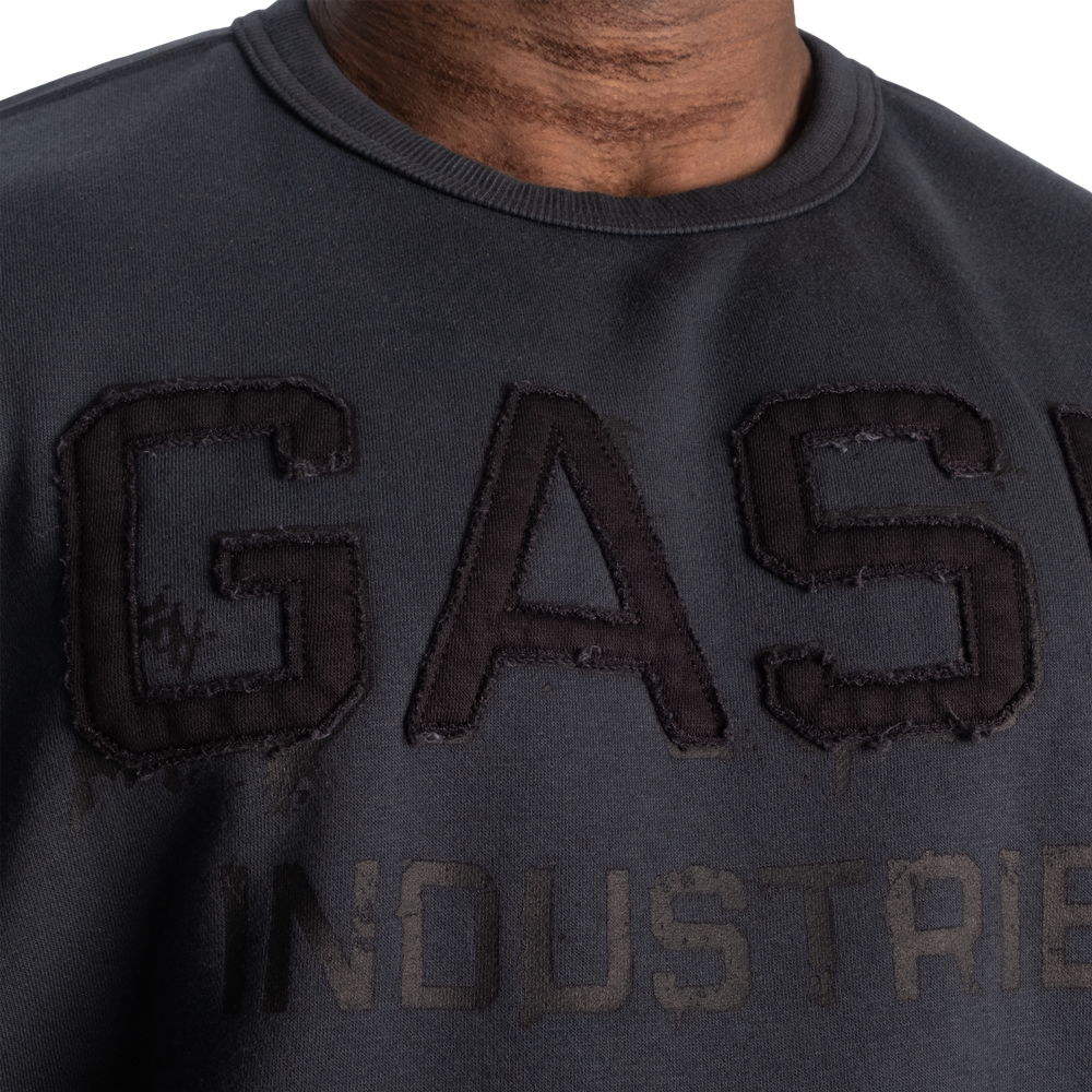 GASP Washed Crewneck Washed Black