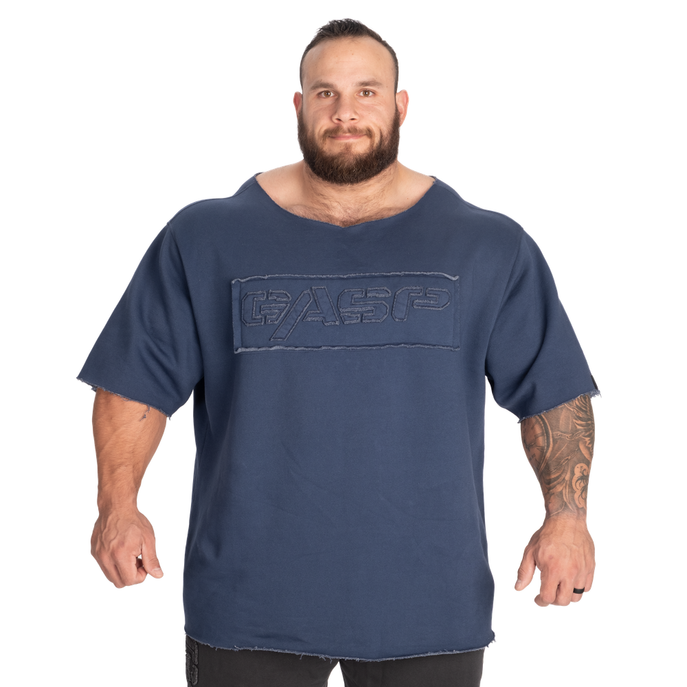 GASP Raw Iron Tee Washed blue