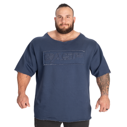 GASP Raw Iron Tee Washed blue