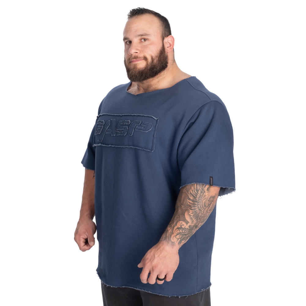 GASP Raw Iron Tee Washed blue