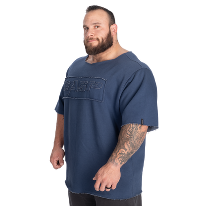 GASP Raw Iron Tee Washed blue
