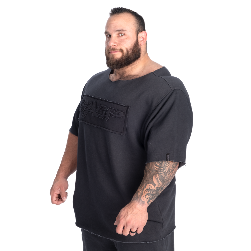 GASP Raw Iron Tee Washed Black