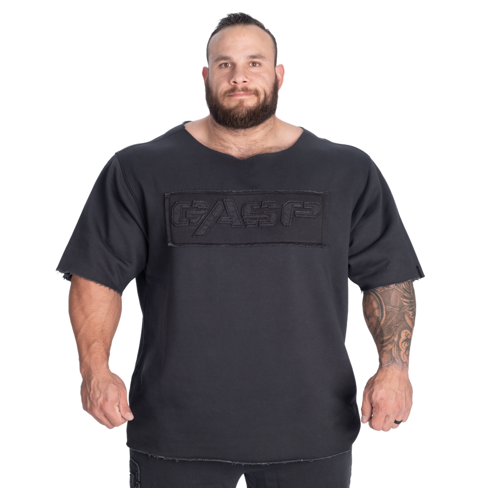 GASP Raw Iron Tee Washed Black