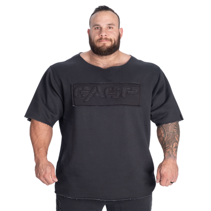 GASP Raw Iron Tee Washed Black