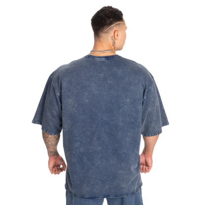 GASP Iron Camp Iron Tee Washed blue