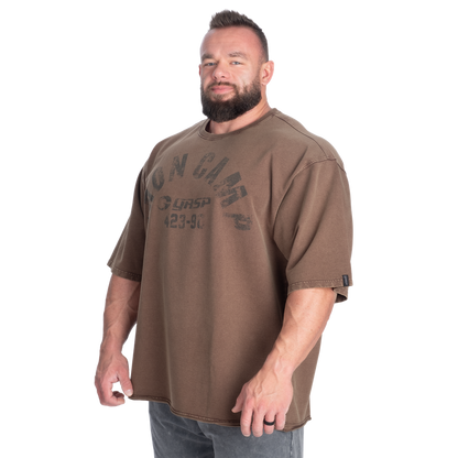 GASP Iron Camp Iron Tee Washed Timber