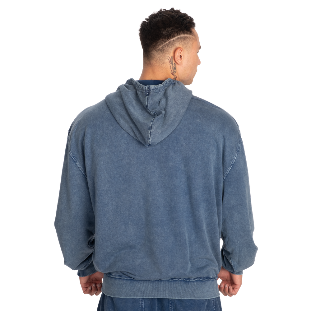GASP Iron Camp Hood Sweater Washed blue