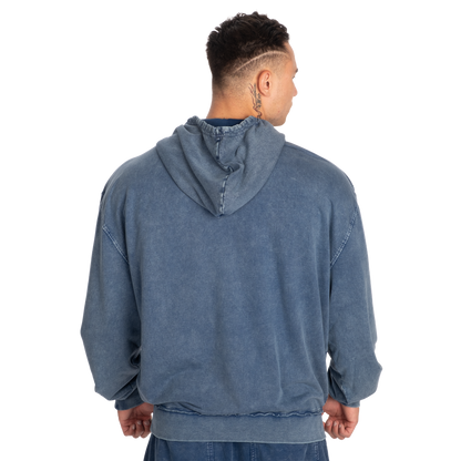 GASP Iron Camp Hood Sweater Washed blue