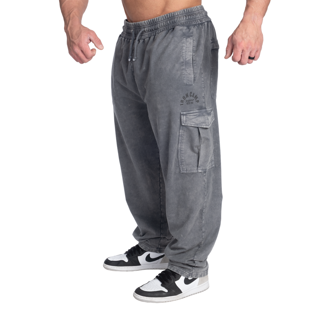 GASP Iron Camp Baggy Pant Washed Black