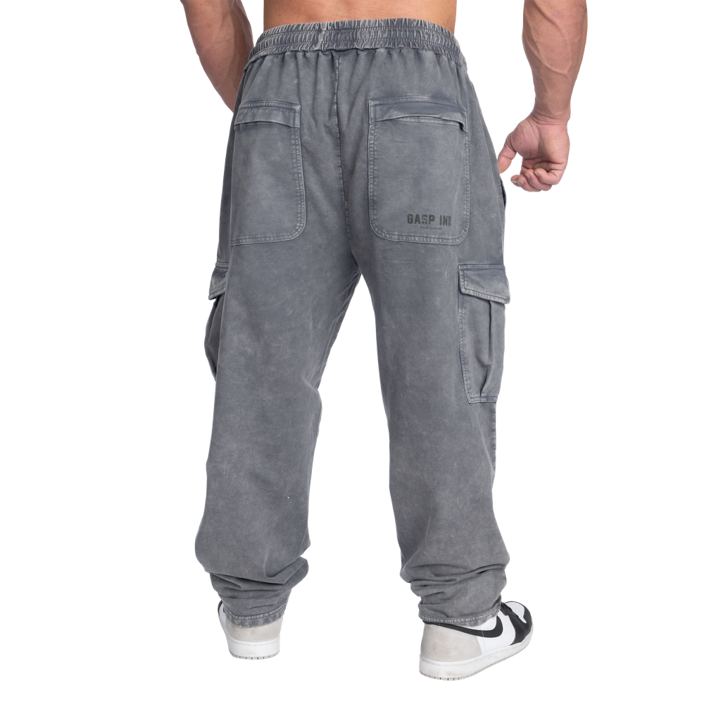 GASP Iron Camp Baggy Pant Washed Black