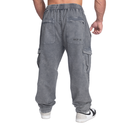 GASP Iron Camp Baggy Pant Washed Black