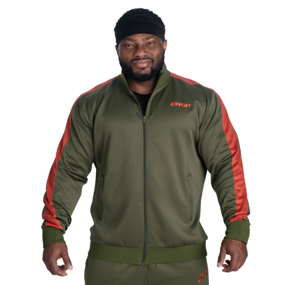 GASP Track Jacket CUSTOMIZABLE Rifle Green