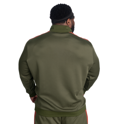 GASP Track Jacket CUSTOMIZABLE Rifle Green