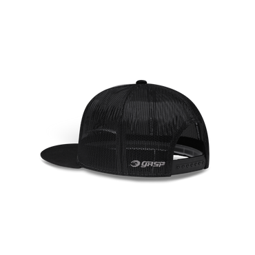 GASP NC Flatbrim Mesh Cap Grey/Black