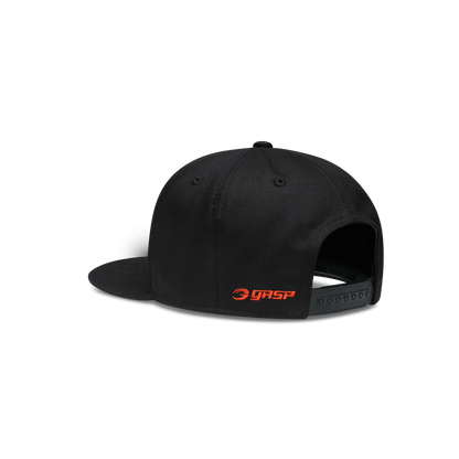 GASP Flatbrim Cap Black/Flame