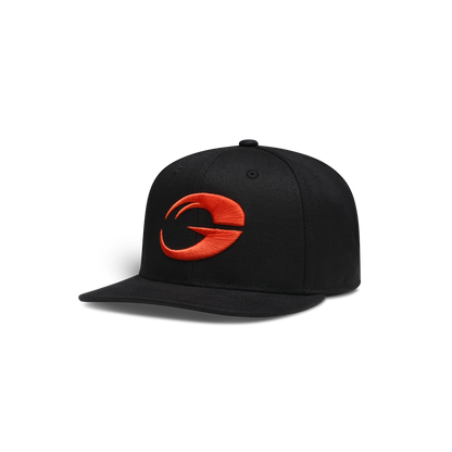 GASP Flatbrim Cap Black/Flame