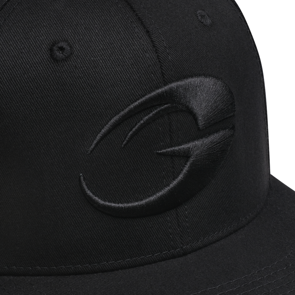 GASP Flatbrim Cap Black