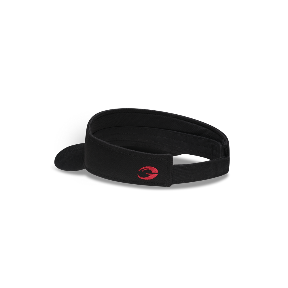 GASP Visor Cap Black/Red
