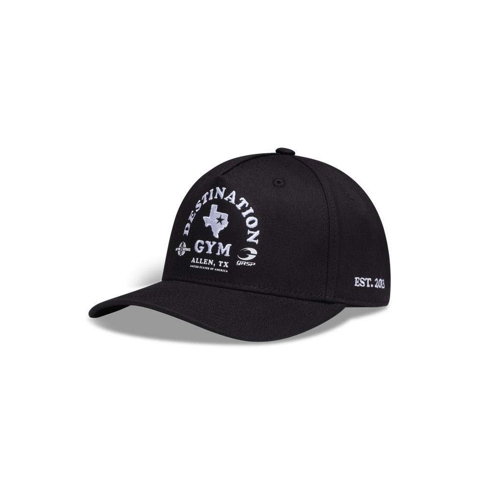 GASP Destination Original Cap Black/White