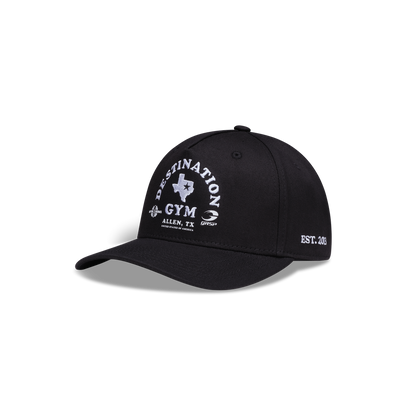 GASP Destination Original Cap Black/White