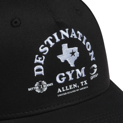 GASP Destination Original Cap Black/White