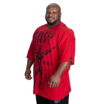 GASP GK Slub Iron Tee Washed Chili Red