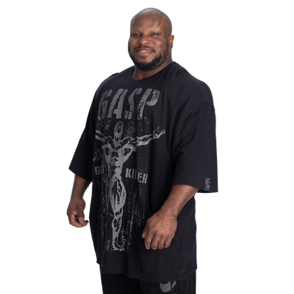 GASP GK Slub Iron Tee Washed Black