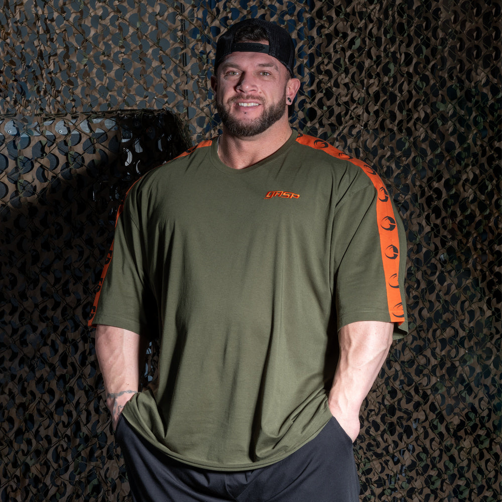 GASP Track Iron Tee Rifle Green