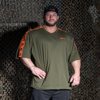 GASP Track Iron Tee Rifle Green