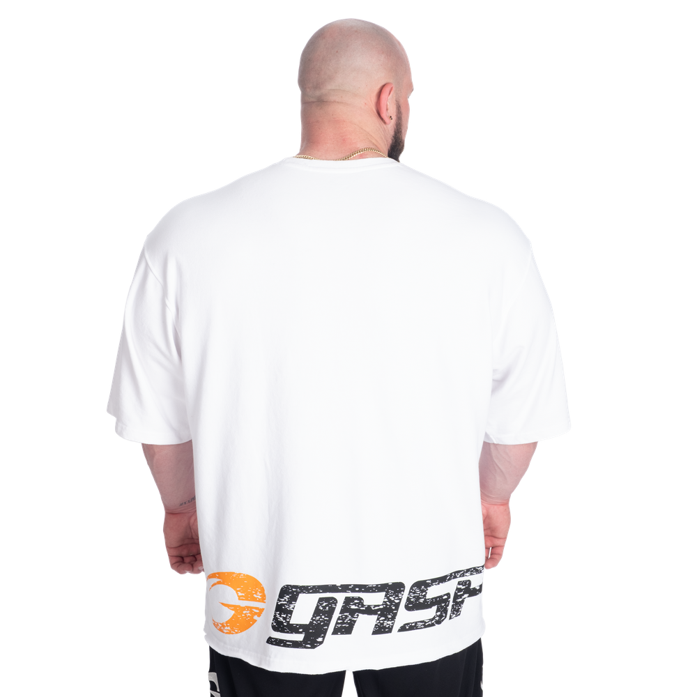 GASP HW Iron Tee White