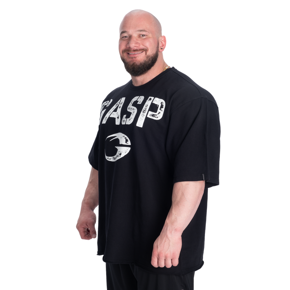 GASP Heavyweight Iron Tee Black/White