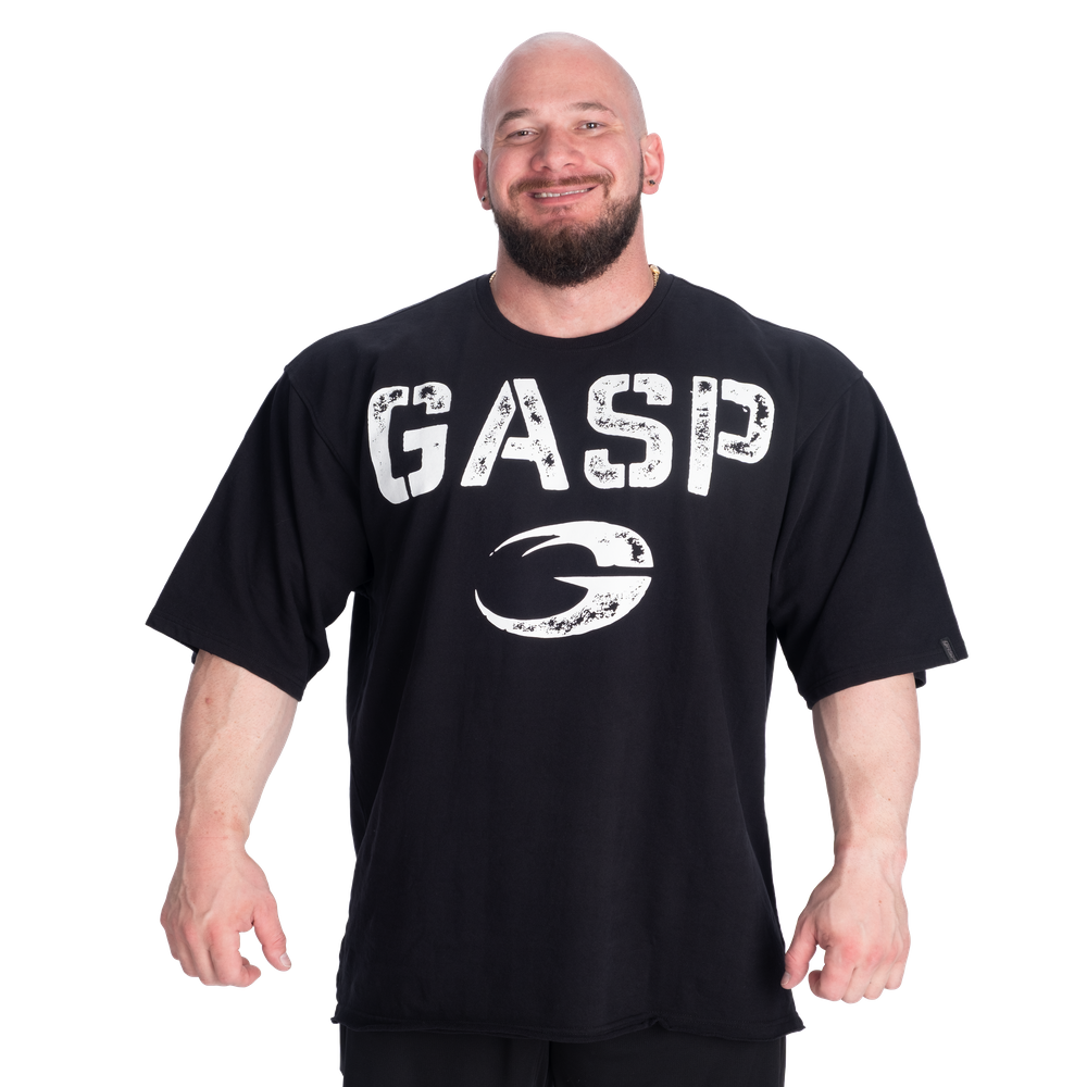 GASP Heavyweight Iron Tee Black/White