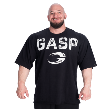 GASP Heavyweight Iron Tee Black/White