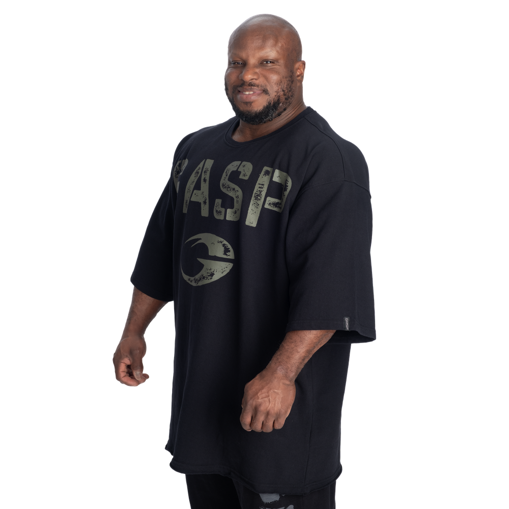 GASP Heavyweight Iron Tee Black