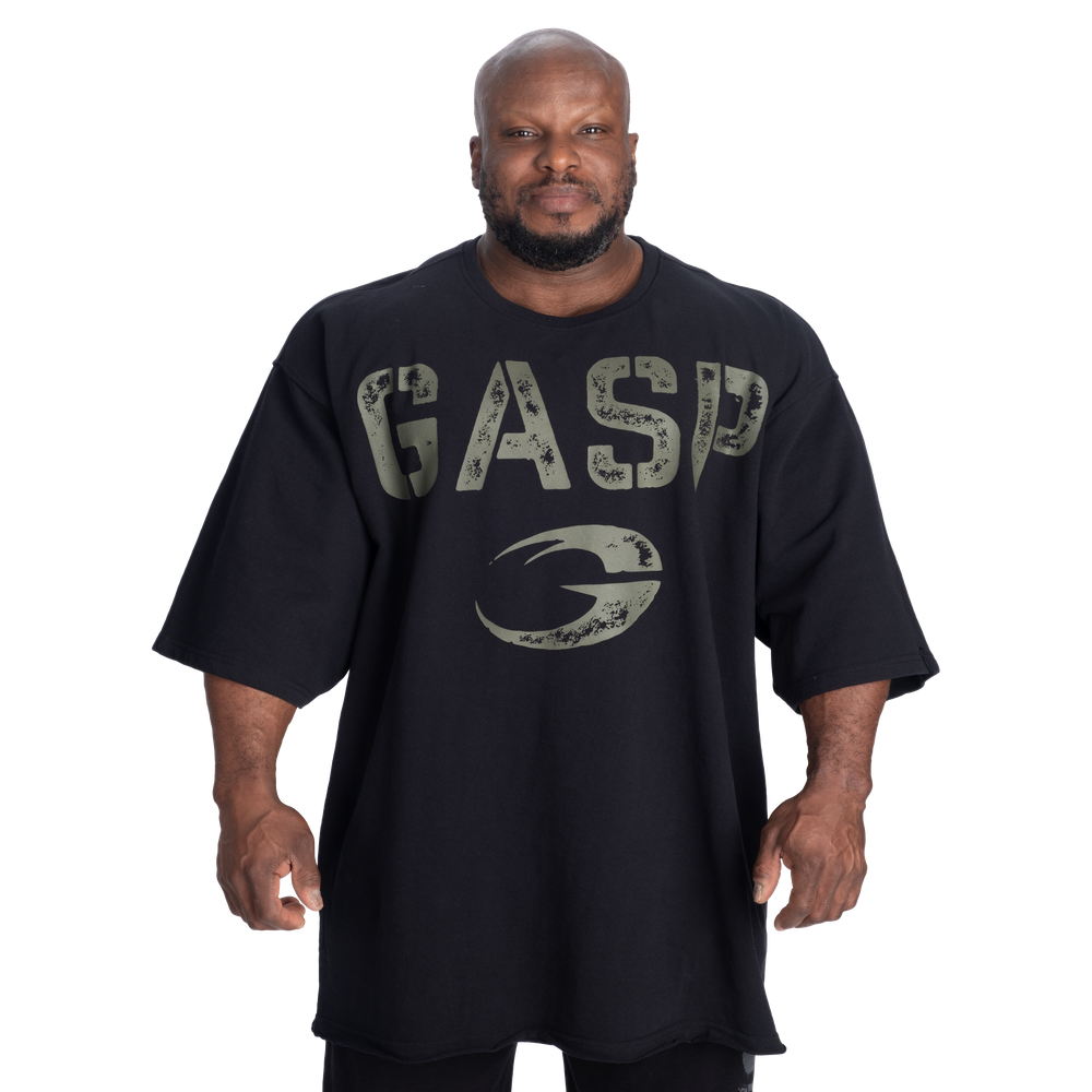 GASP Heavyweight Iron Tee Black