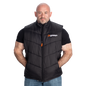 GASP Puffer Vest Black
