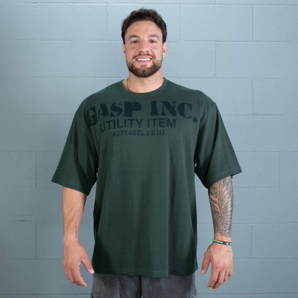 GASP Iron thermal tee Deep Forest