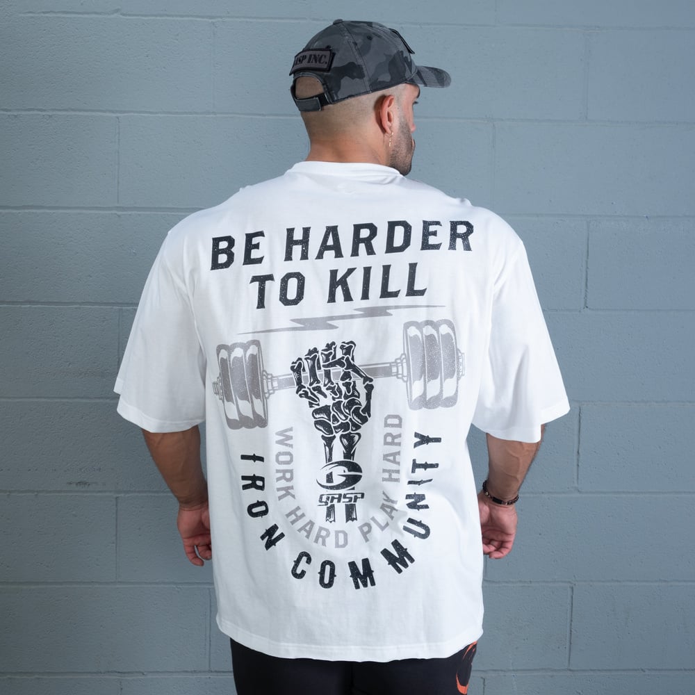 GASP HTK Iron Tee White