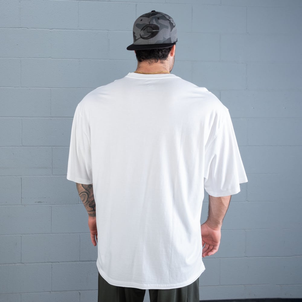 GASP Vintage Iron Tee White