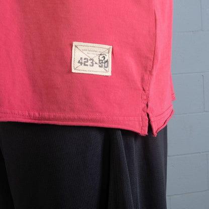 GASP Vintage Iron Tee Washed Chili Red