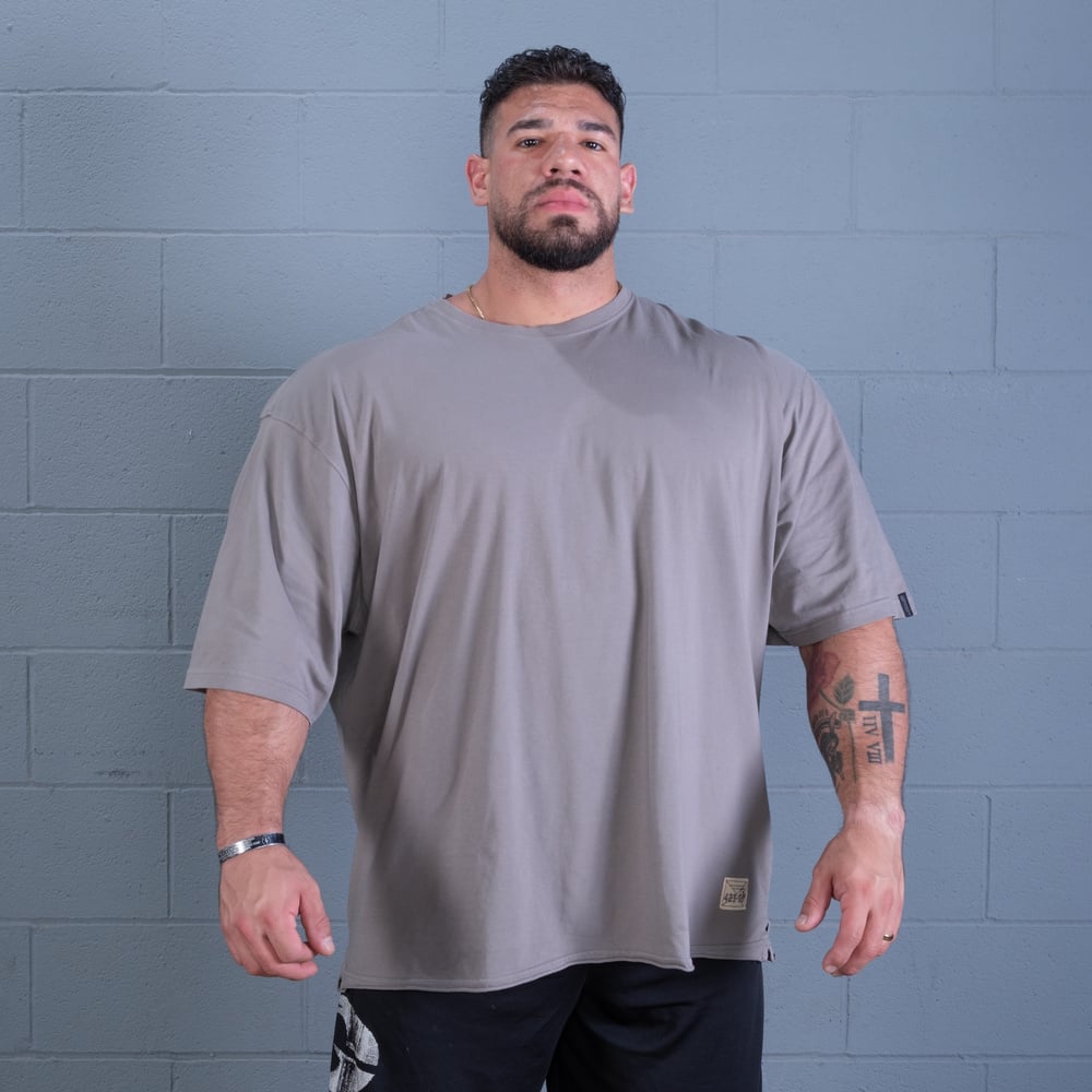 GASP Vintage Iron Tee Washed Smoke Grey
