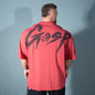 GASP Washed Iron Tee Washed Chili Red