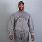 GASP Iron Camp Crewneck Washed Black