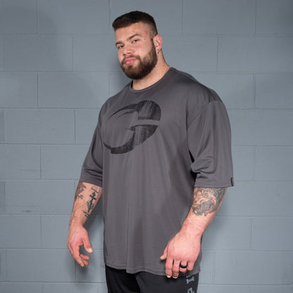 GASP Mesh Iron Tee Grey