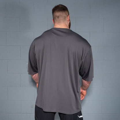 GASP Mesh Iron Tee Grey