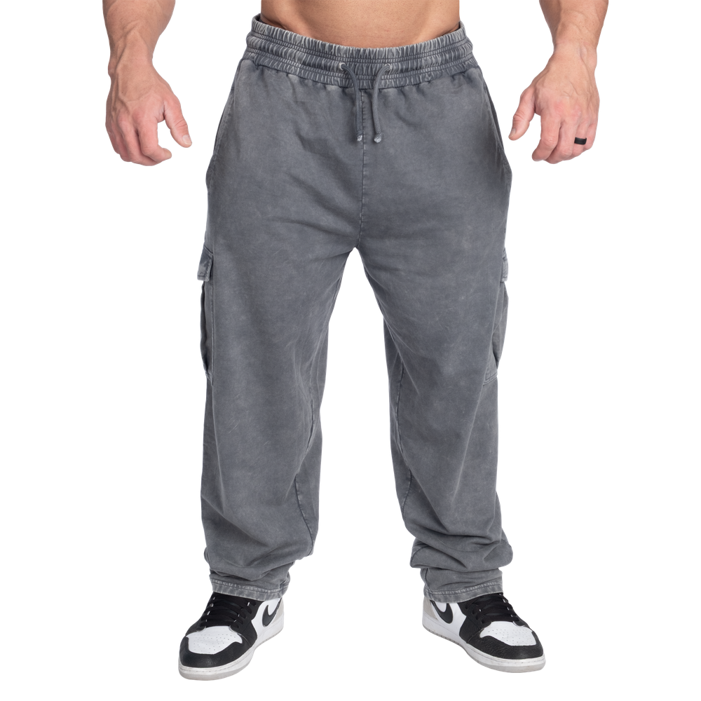 GASP Iron Camp Baggy Pants V2 Washed Black V2