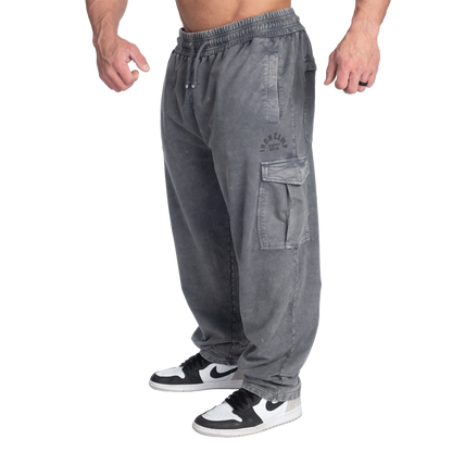 GASP Iron Camp Baggy Pants V2 Washed Black V2