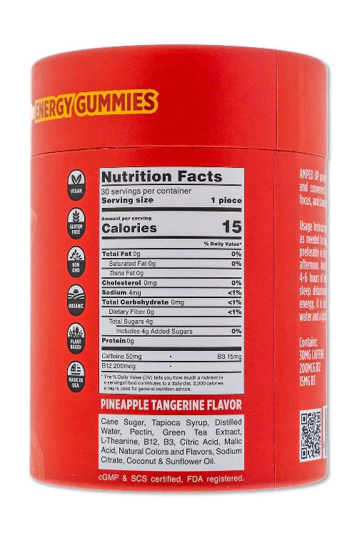 Amped Up Energy Gummies